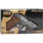 GONHER 45/1 GC METALOWY PISTOLET POLICYJNY 8 NABOI