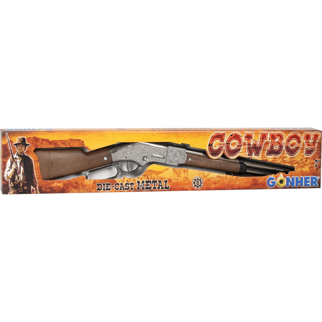 GONHER 93/0 METALOWA STRZELBA KOWBOJSKA 8 NABOI