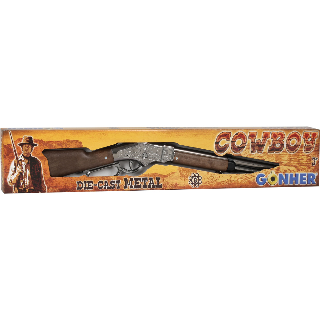 GONHER 99/0 METALOWA STRZELBA KOWBOJSKA 8 NABOI