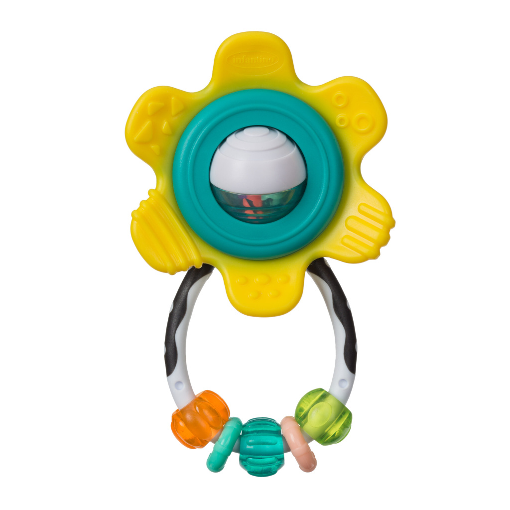 INFANTINO 216314 GRZECHOTKA GRYZACZEK-KWIATEK