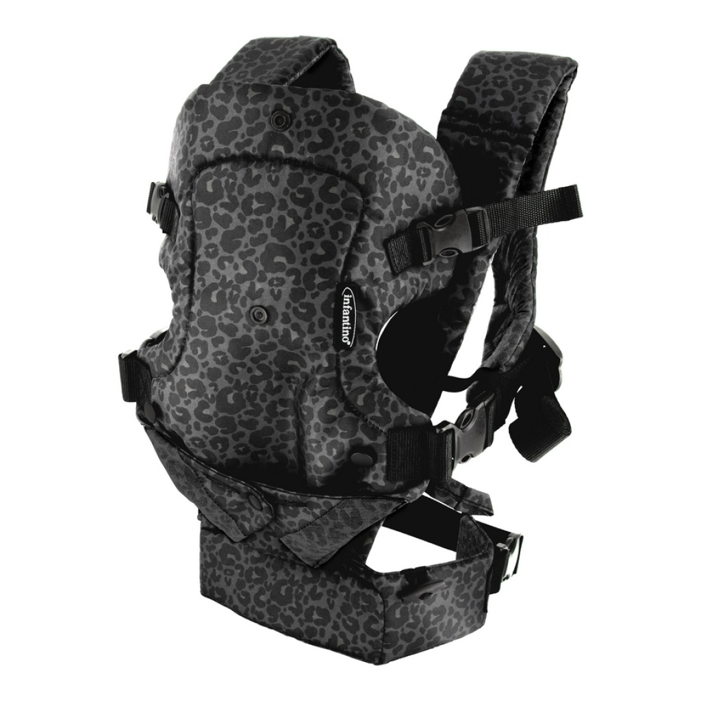 INFANTINO 300144 NOSIDEŁKO 4W1 ODCIĄŻ.PANTERKA CZ.