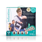 INFANTINO 300183 NOSIDEŁKO 4W1 ODCIĄŻ CZARNE