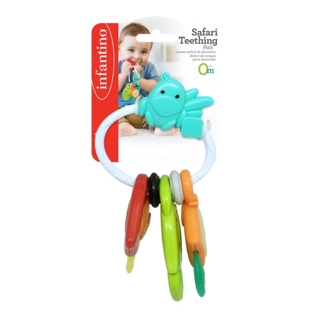 INFANTINO 304893 GRYZACZEK ZWIERZĄTKA SAFARI