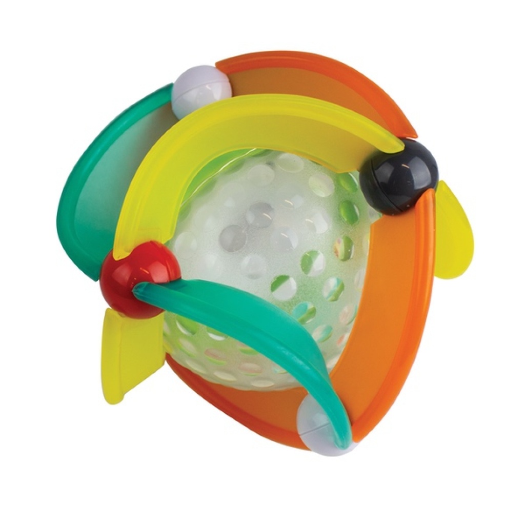 INFANTINO 306104 GUMOWA PIŁKA ŚWIATEŁKA + DŹWIĘK