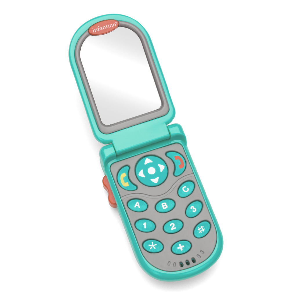 INFANTINO 306307 TELEFON Z DŹWIĘKAMI ZIELONY