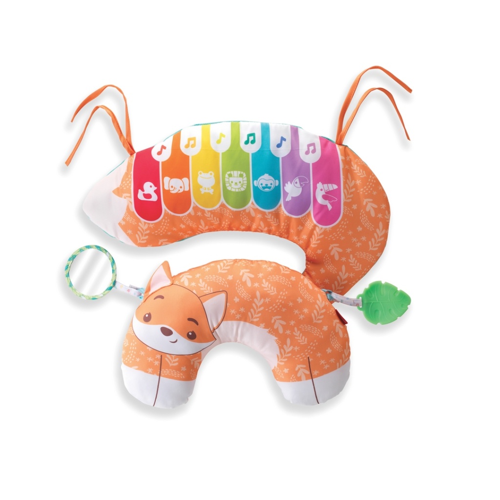 INFANTINO 313091 MIĘKKIE PIANINKO Z PODUSZKĄ LISEK