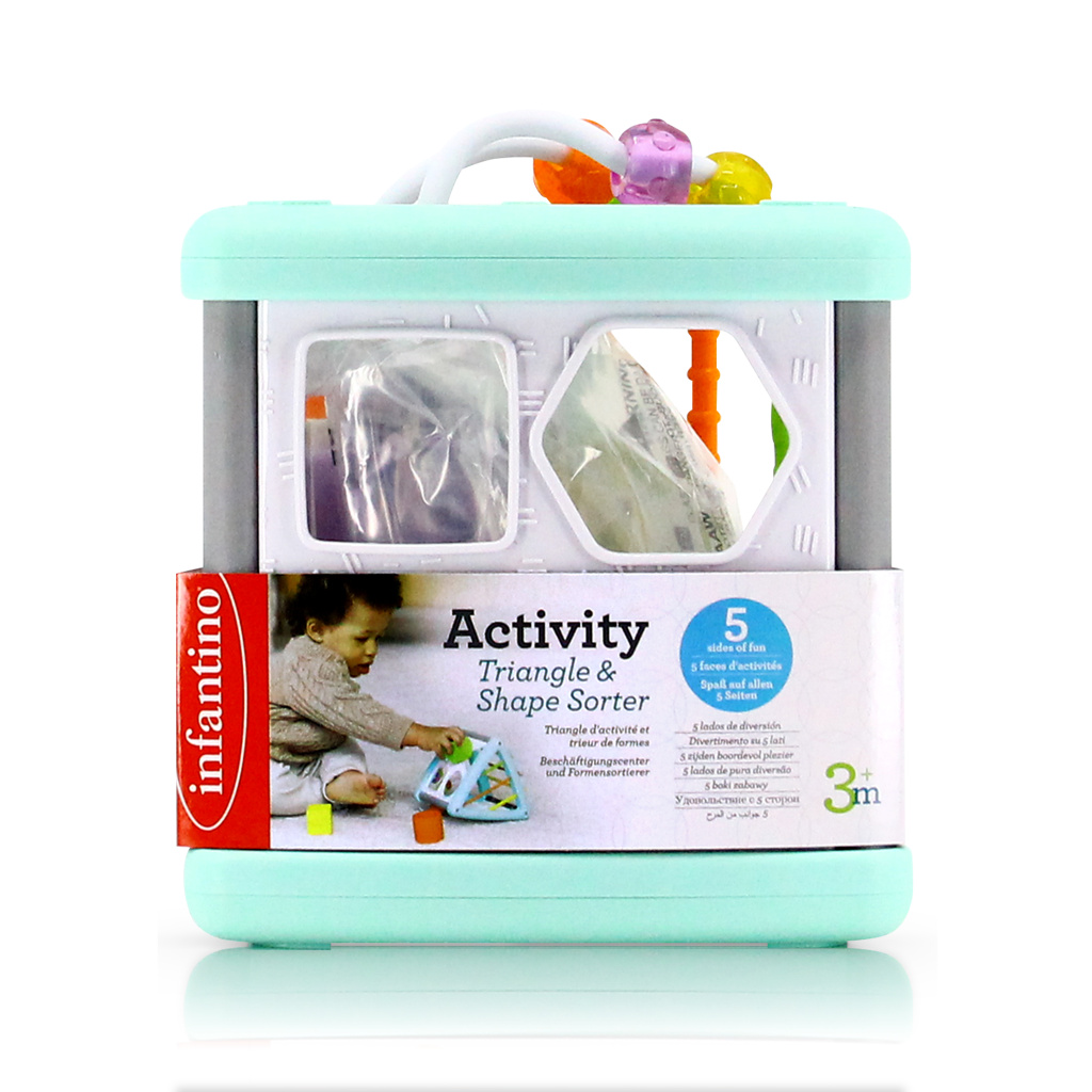 INFANTINO 315178 INTERAKTYWNY SORTER TRÓJKĄT