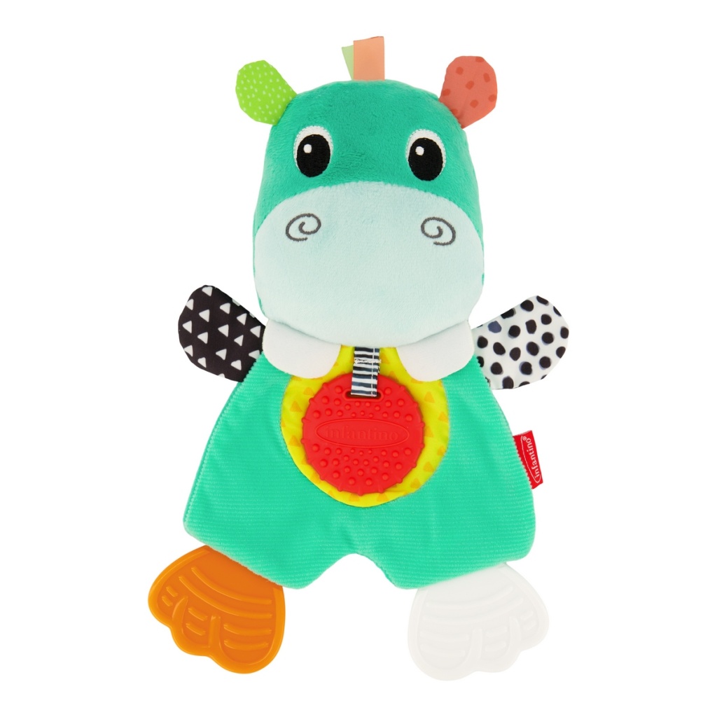 INFANTINO 316259 PLUSZOWY HIPCIO Z GRYZACZKAMI