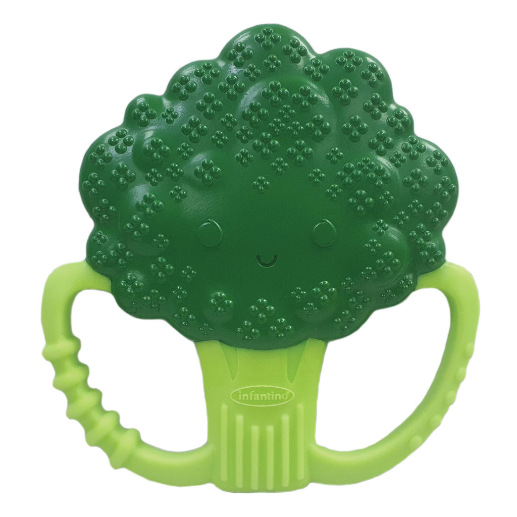 INFANTINO 316730 SILIKONOWY GRYZACZEK BROKUŁ