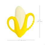 INFANTINO 316745 SILIKONOWY GRYZACZEK BANAN