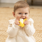 INFANTINO 316745 SILIKONOWY GRYZACZEK BANAN