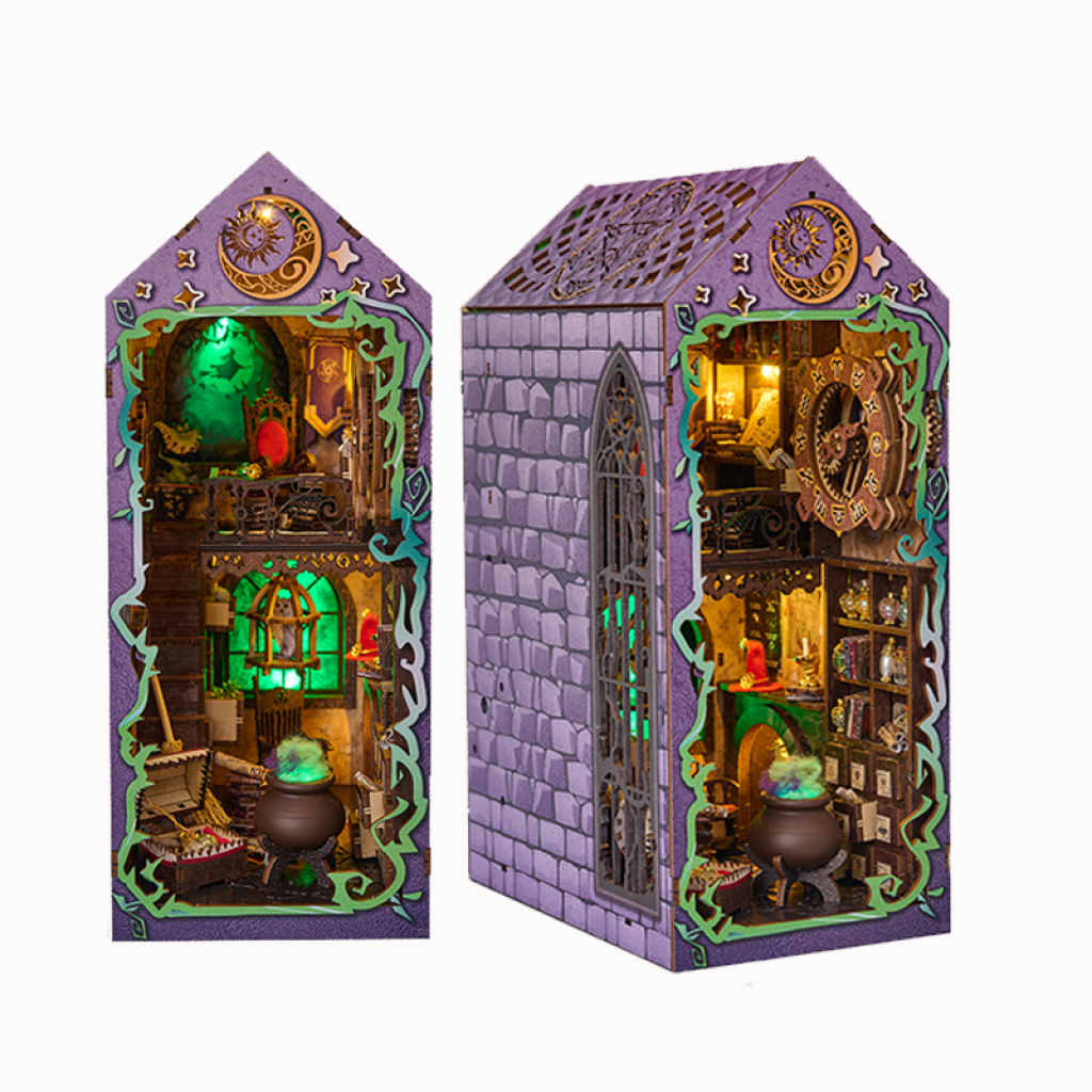 KNOWME PUZZLE 3D CHATA MISTYCZNEGO CZARODZIEJA