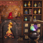 KNOWME PUZZLE 3D CHATA MISTYCZNEGO CZARODZIEJA