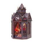 KNOWME PUZZLE 3D GOTYCKA KOMNATA SMOKÓW Z TRONEM