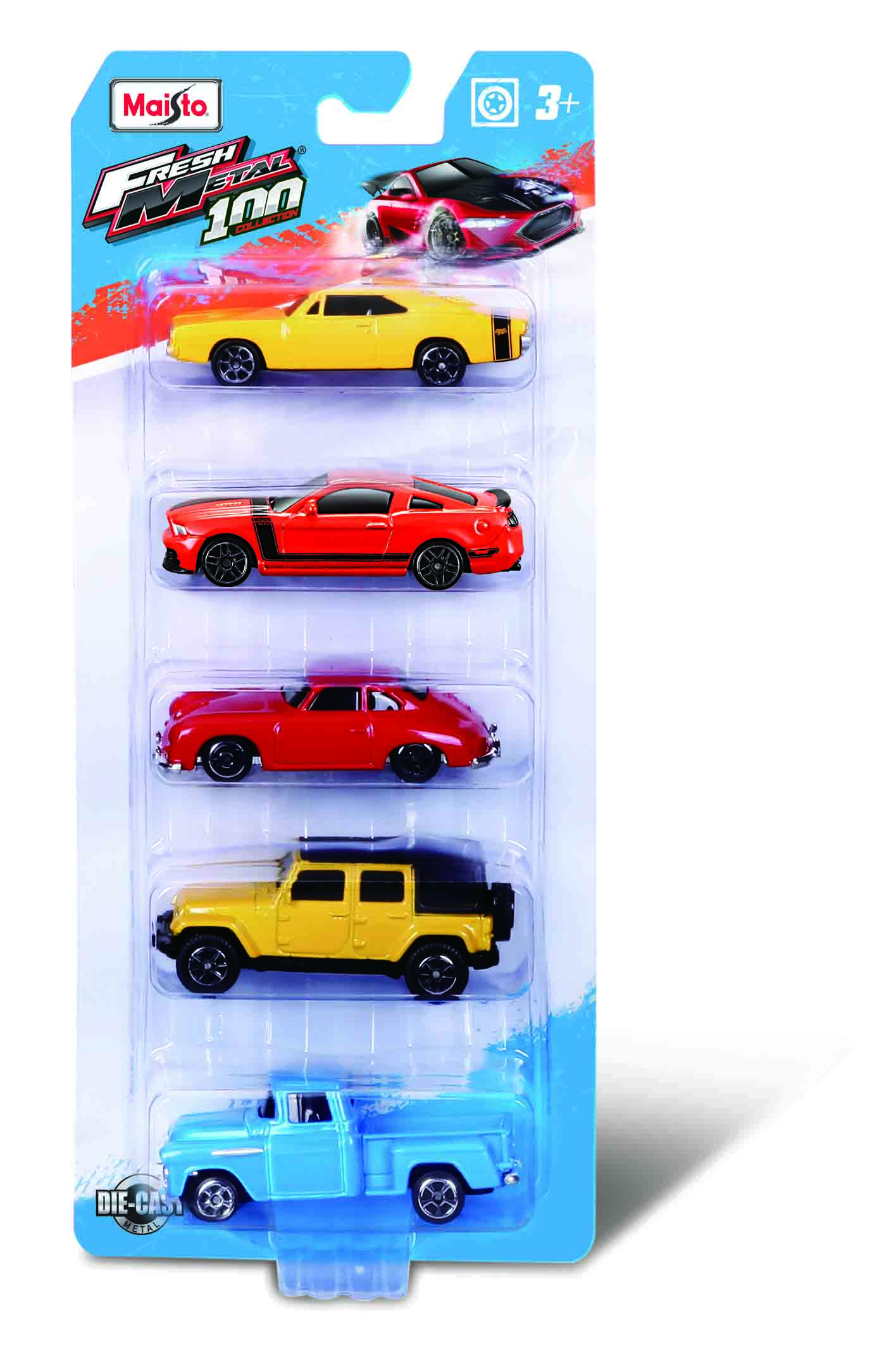 MAISTO 15017 FM 5 PACK MODELI 3-CALOWYCH MAISTO 15017 FM 5 PACK MODELI 3-CALOWYCH