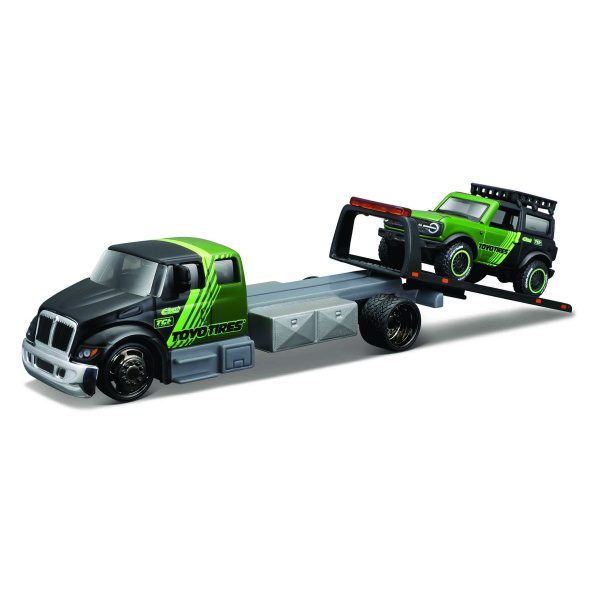 MAISTO 15055 INTER.DUR.FLAT.+FORD BRONCO WILD.1/64
