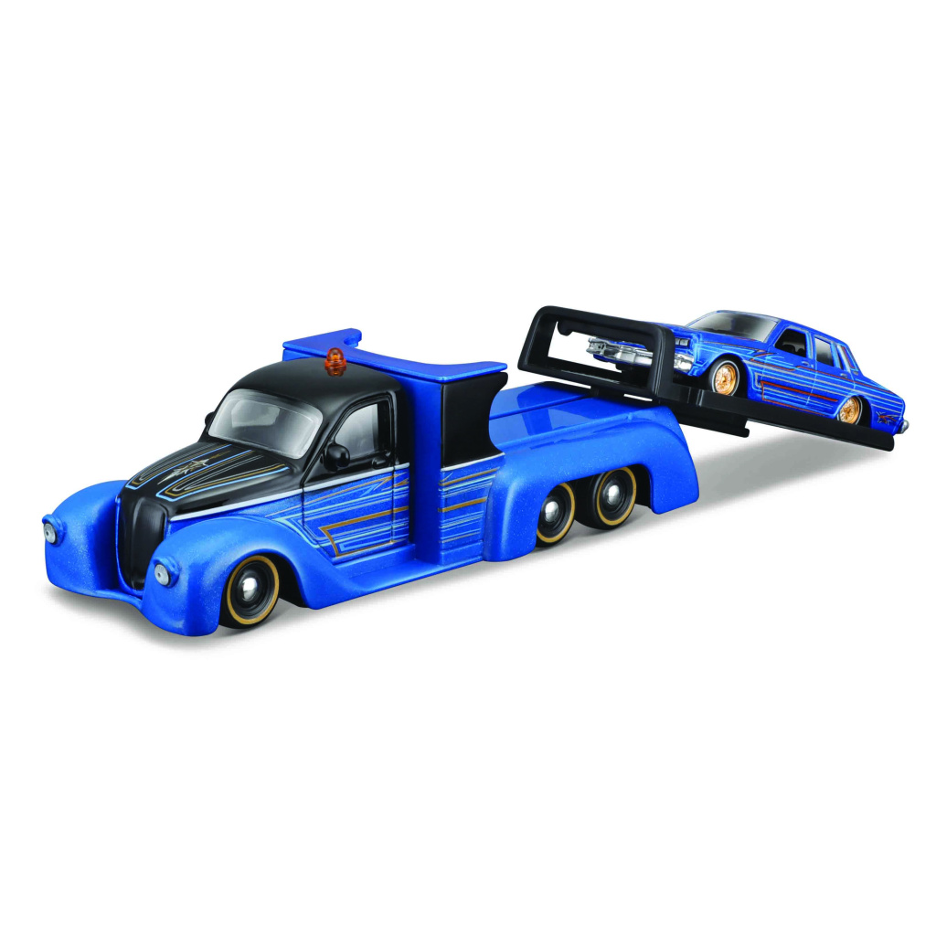 MAISTO 15055 MISSILE TOW FLATBED+CHEV.CAPRICE 1/64