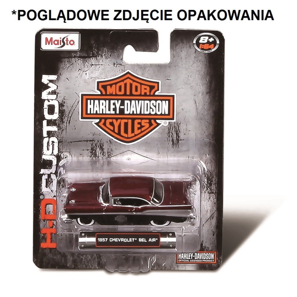MAISTO 15380 HD CHEVROLET BEL AIR 1957 1/64
