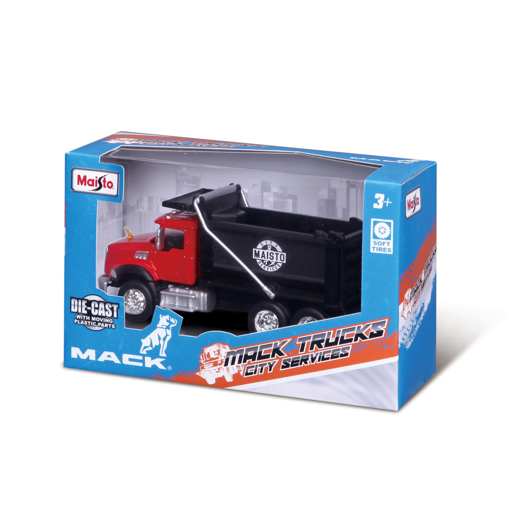 MAISTO 21239 CIĘŻARÓWKI MACK GRANITE 4,5”