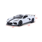 MAISTO 31455 2020 CHEV.CORVETTE STINGRAY BIAŁY1/18