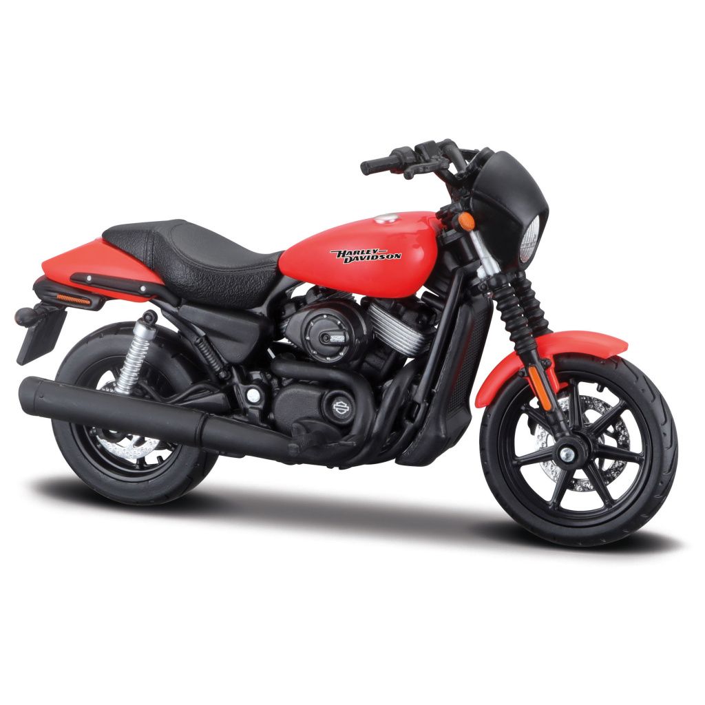 MAISTO 39360 HD 2015 STREET 750 JASNY CZERW. 1/18