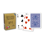MODIANO KARTY GOLDEN TROPHY 4 INDEX PLASTIC NIEB