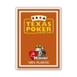 MODIANO KARTY TEXAS POKER JUMBO INDEX PLASTIC BRĄZ
