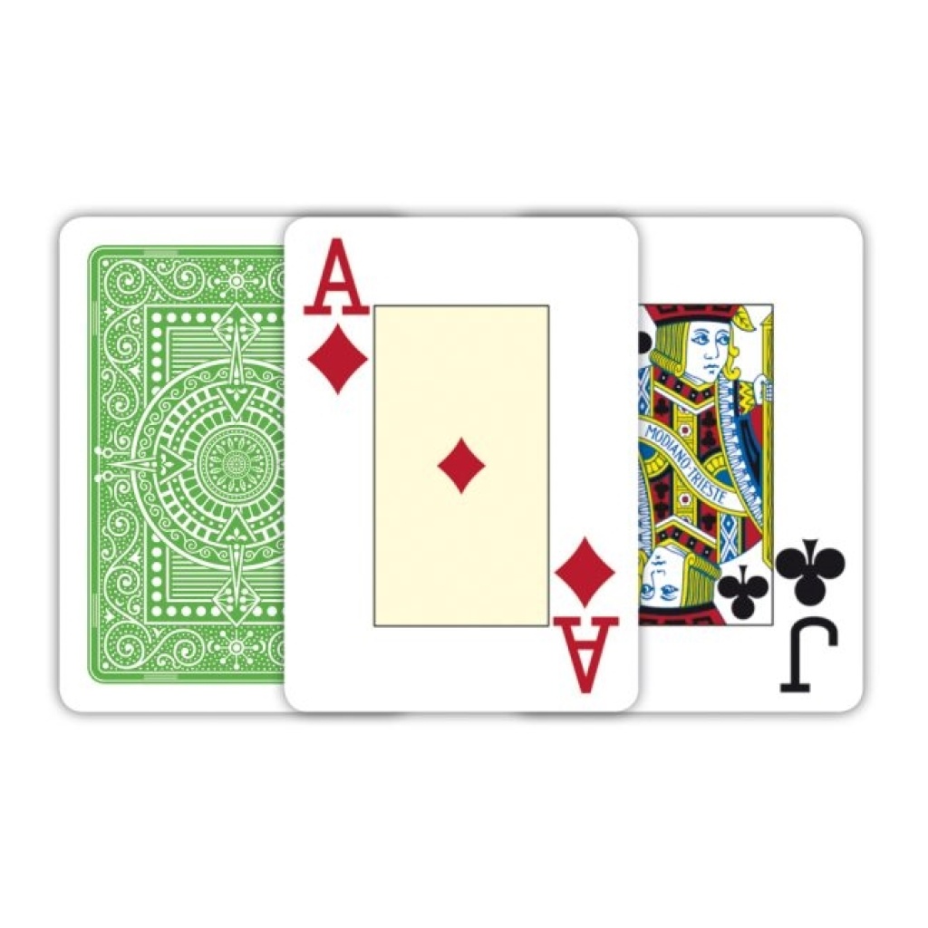 MODIANO KARTY TEXAS POKER JUMBO INDEX PLASTIC JZIE