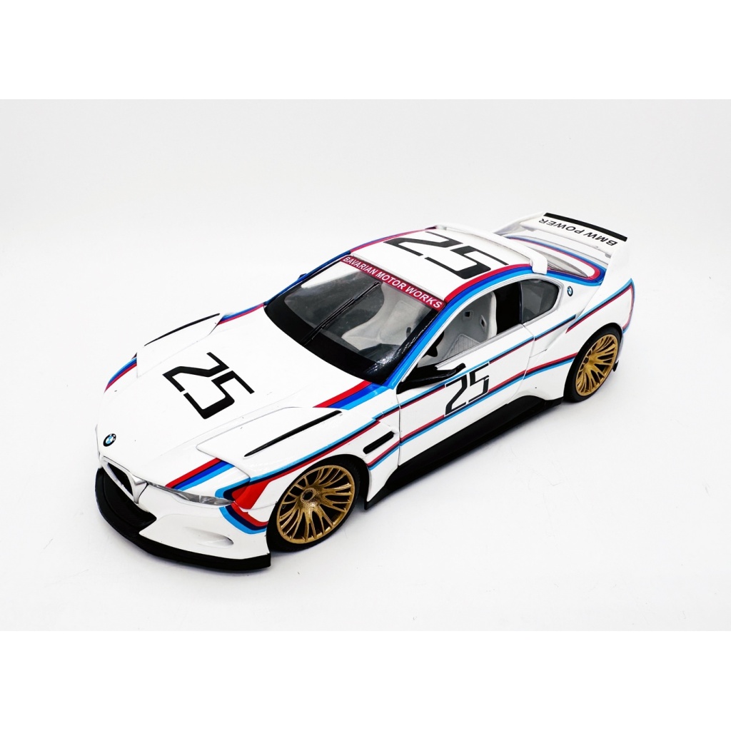MSZ 1/24 BMW 3.0 CSL HOMMAGE BIAŁY (ŚWIAT.+DŹWIĘK)
