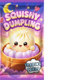 SQUISHY DUMPLINGS KARTY LAMINOWANE W SASZETCE SQUISHY DUMPLINGS KARTY LAMINOWANE W SASZETCE