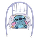 DIAKAKIS KRZESEŁKO METALOWE LILO & STITCH NIEBIES.