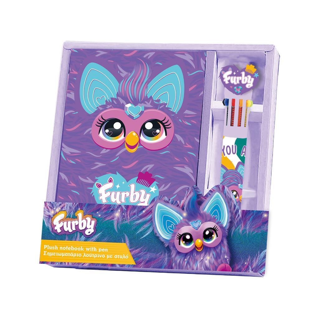 DIAKAKIS PAMIĘTNIK PLUSZOWY Z DŁUG. FURBY