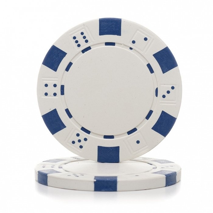 EVERGREEN ŻETON DICE 11,5G BIAŁY EVERGREEN ŻETON DICE 11,5G BIAŁY
