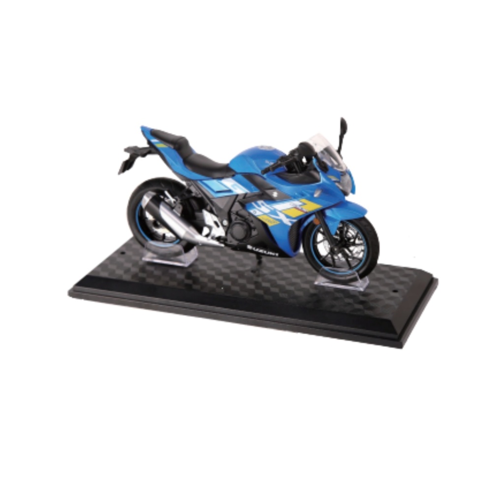 HUAYI 1/12 M12-15B SUZUKI GSX250R NIEB. (ŚW+DŹW)