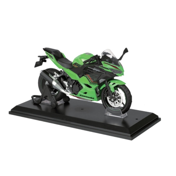 HUAYI 1/12 M12-17B KAWASAKI NINJA 400 ZIEL(ŚW+DŹW)