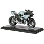 HUAYI 1/12 M12-1B KAWASAKI H2R SREBRNY (ŚW+DŹWIĘK)