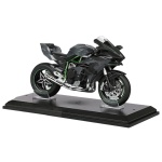 HUAYI 1/12 M12-1B KAWASAKI H2R SZARY (ŚW.+DŹWIĘK)