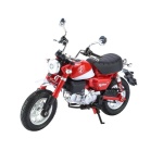 HUAYI 1/12 M12-20B HONDA MONKEY 125 CZERW(ŚWIATŁA)