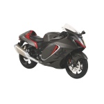 HUAYI 1/12 M12-23B SUZUKI HAYABUSA SZARY (ŚW+DŹW)