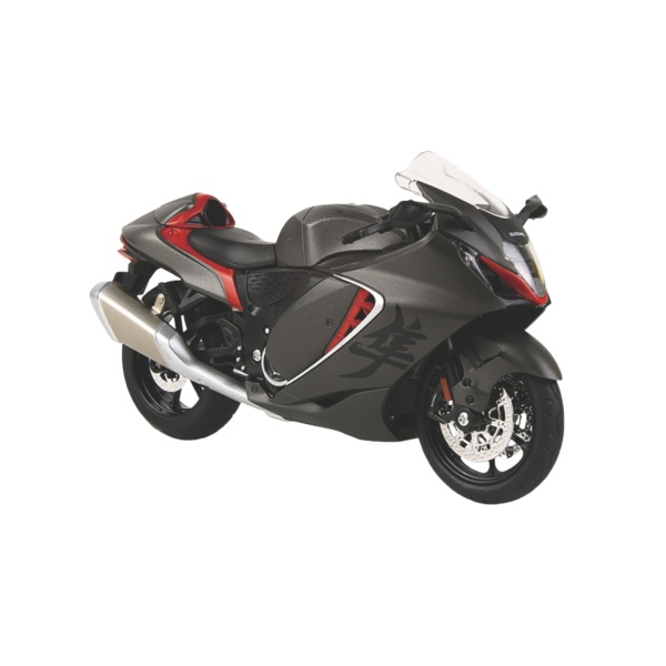 HUAYI 1/12 M12-23B SUZUKI HAYABUSA SZARY (ŚW+DŹW)