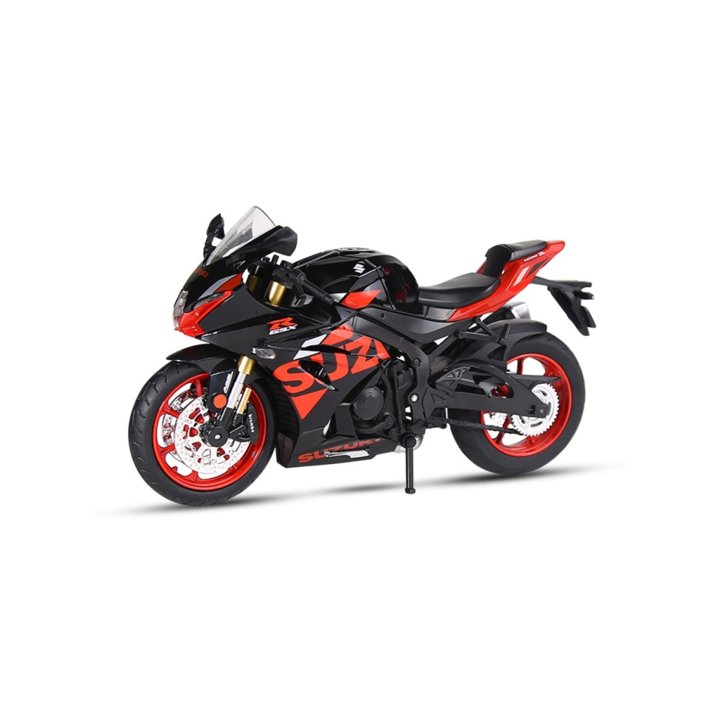 HUAYI 1/12 M12-24B SUZUKI GSX1000R CZARNY (ŚW+DŹW)