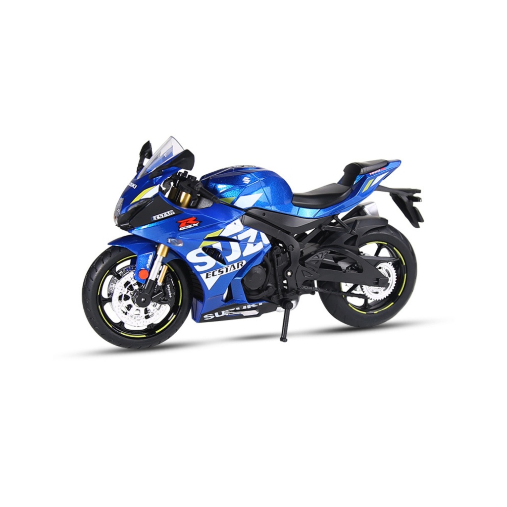 HUAYI 1/12 M12-24B SUZUKI GSX1000R NIEB.(ŚW+DŹW)