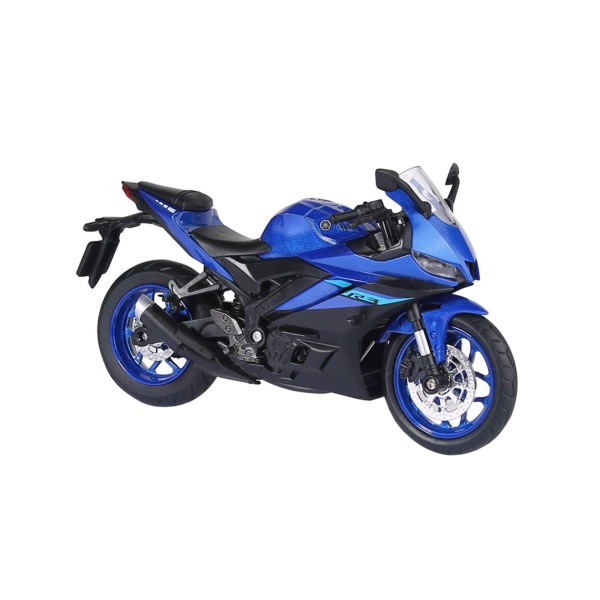 HUAYI 1/12 M12-25B YAMAHA R3 NIEBIESKI (ŚW+DŹW)