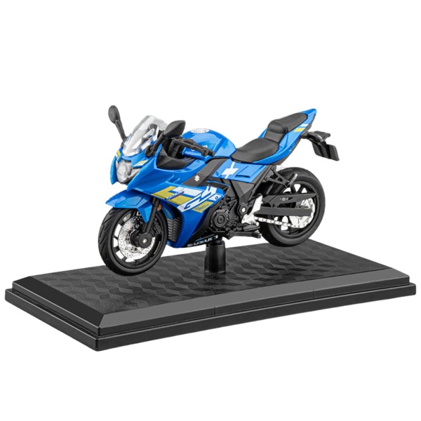 HUAYI 1/18 M18-10B SUZUKI GSX250R NIEBIESKI