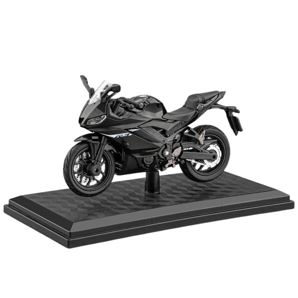 HUAYI 1/18 M18-9B YAMAHA R3 CZARNY