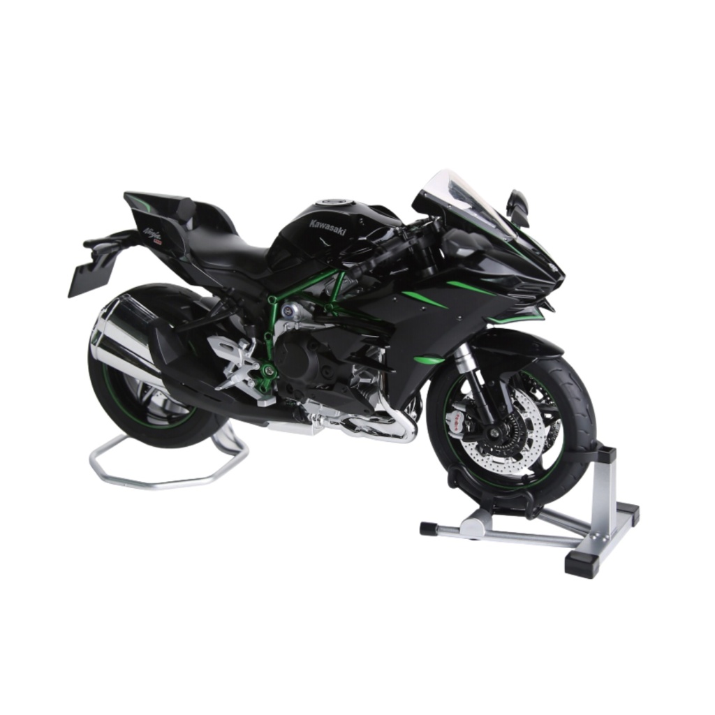 HUAYI 1/6 M6-2A KAWASAKI H2R CZARNY (ŚW+DŹW+DYM)