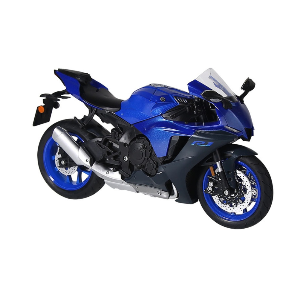 HUAYI 1/9 M9-13A YAMAHA R1 NIEBIESKI (ŚW.+DŹWIĘK)