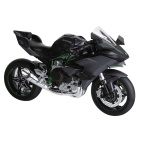 HUAYI 1/9 M9-1A KAWASAKI H2R SZARY (ŚW.+DŹWIĘK)