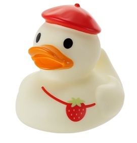 INFANTINO 305343 KACZKA KĄPIELOWA TRUSKAWKA INFANTINO 305343 KACZKA KĄPIELOWA TRUSKAWKA