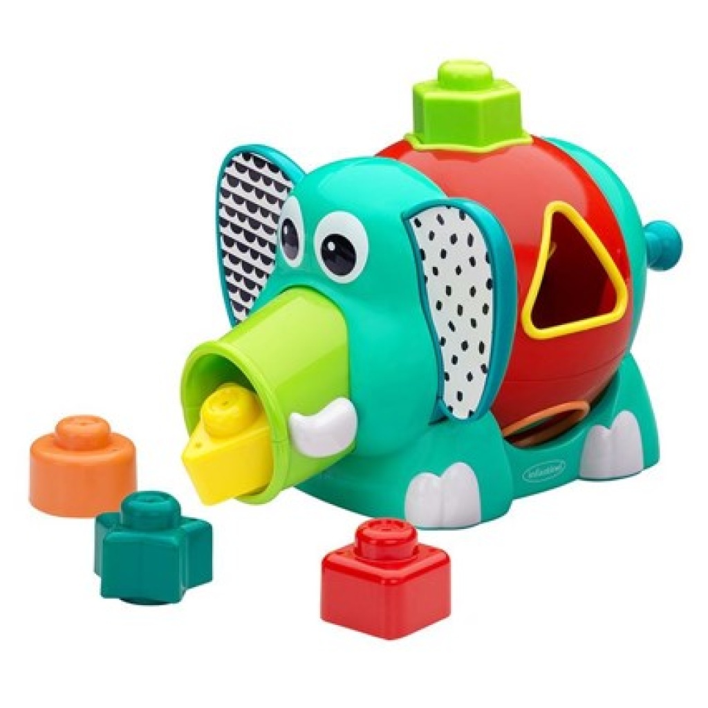 INFANTINO 306912 SORTER Z KLOCKAMI SŁOŃ